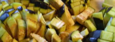 суп-пюре из тыквы и баклажанов. Шаг 3