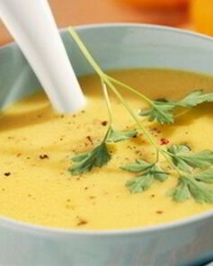 Суп пюре картофель с сельдереем