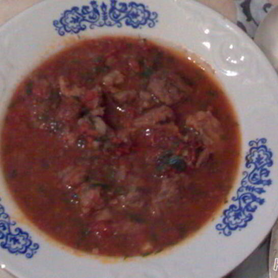 Рецепт суп-пюре острый