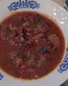 Суп-пюре Острый