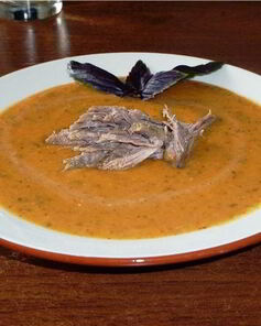Суп-пюре с мясом