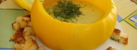 суп-пюре в съедобном горшочке. Шаг 2