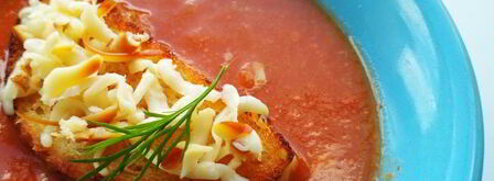 томатный суп-пюре с кабачками. Шаг 9