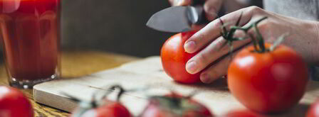 томатный суп-пюре с розмарином. Шаг 2