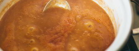 томатный суп-пюре с розмарином. Шаг 10