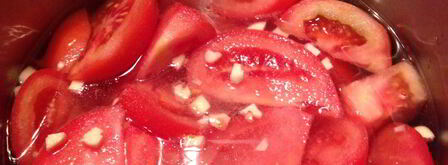 томатный суп-пюре с сыром. Шаг 2