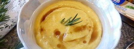 тыквенный суп-пюре с чесноком и розмарином. Шаг 6