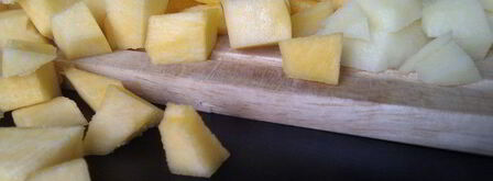 тыквенный суп-пюре с шафраном. Шаг 2