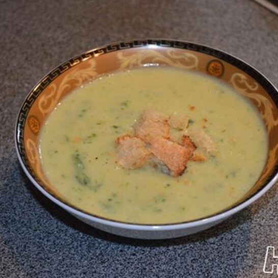 Рецепт зеленый суп-пюре