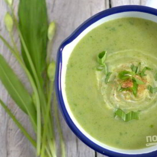 Рецепт суп с черемшой