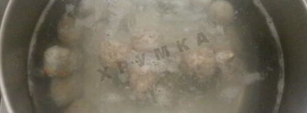 суп с фрикадельками из куриного фарша. Шаг 3