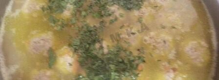 суп с фрикадельками из куриного фарша. Шаг 10