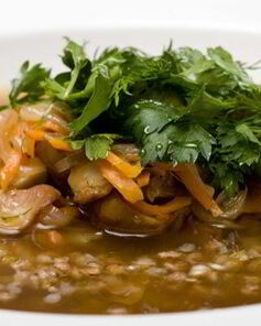 Суп с гречкой