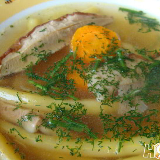 Рецепт суп с грибами овощной