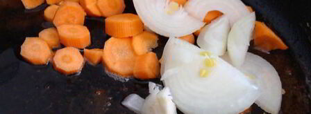 суп с грибами овощной. Шаг 4