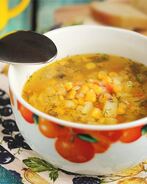 Суп с консервированной кукурузой