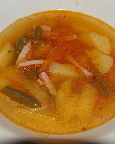 Суп с копченостями Экспресс