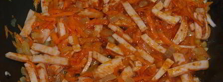 суп с копченостями экспресс. Шаг 3