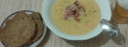 суп с копчеными крылышками. Шаг 5