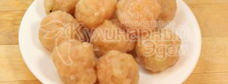 суп с куриными тефтелями. Шаг 4