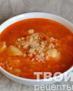 Суп с перловкой