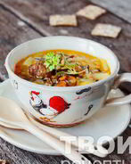 Суп с рисом