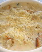 Сырный суп-пюре