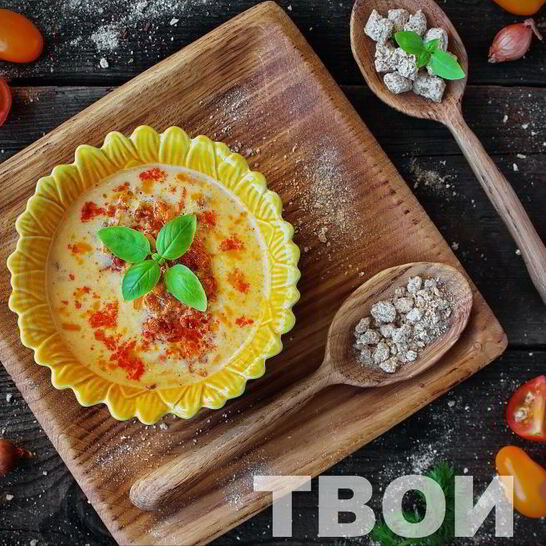 Рецепт сырный суп с курицей