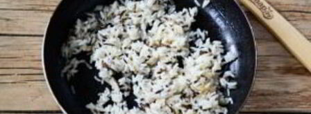 томатный крем-суп с хрустящим рисом. Шаг 7