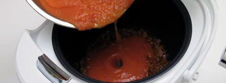 томатный суп в мультиварке. Шаг 6