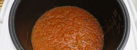 томатный суп в мультиварке. Шаг 8