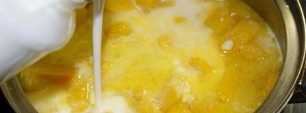 тыквенный пряный суп с кокосовым молоком. Шаг 4