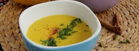 тыквенный пряный суп с кокосовым молоком. Шаг 6