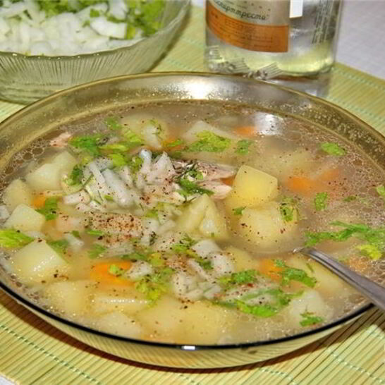 Рецепт уха из красной рыбы