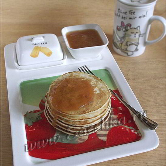 Рецепт банановые панкейки