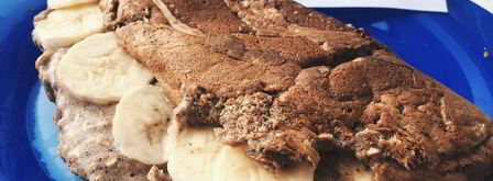 блин с банановой начинкой. Шаг 6