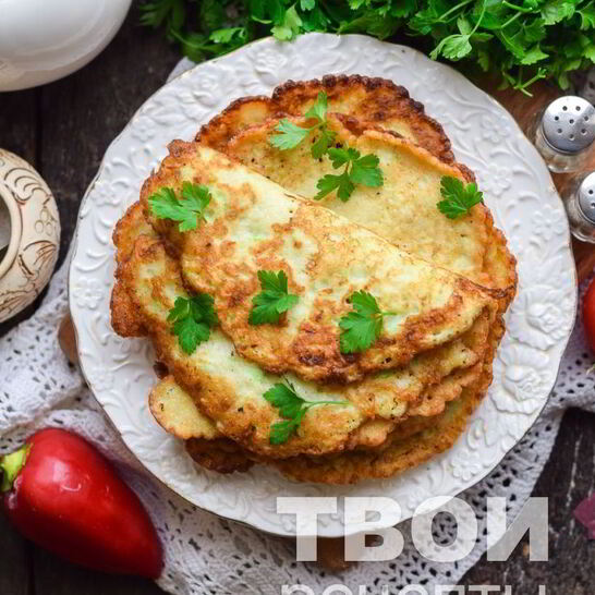 Рецепт блинчики из кабачков