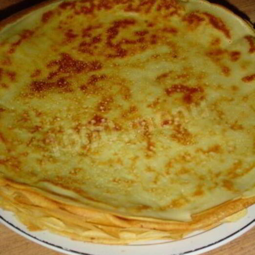 Блинчики на майонезе