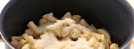 блинчики на сыворотке с яблоками. Шаг 9