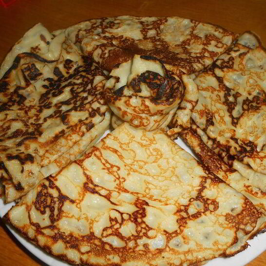 Рецепт блинчики накрахмаленные