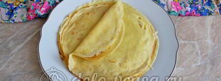 блинчики с клубникой. Шаг 10