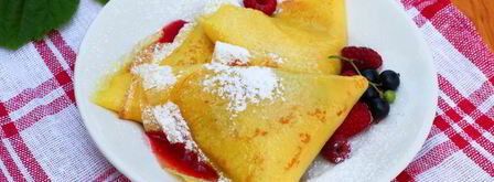 блинчики с малиной. Шаг 10