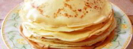 блинчики с моцареллой и красной рыбой. Шаг 3