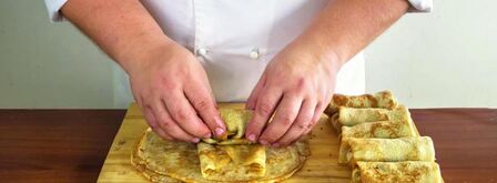 блинчики с мясом. Шаг 4