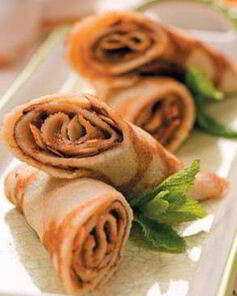 Блинчики с орехами