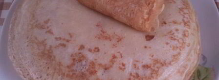 блинчики с печенью и яблоком. Шаг 4