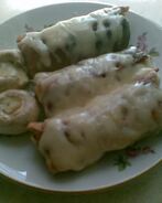 Блинчики с шампиньоном