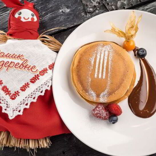 Рецепт блинчики с шоколадным соусом