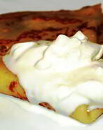 Блинчики со сметаной