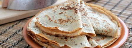 блины гречневые из зеленой гречки. Шаг 9